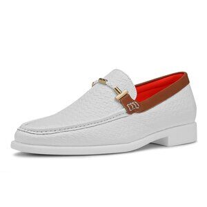 The Complex L TAYNO Leather Loafer White